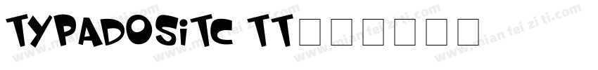 TypadosITC TT字体转换